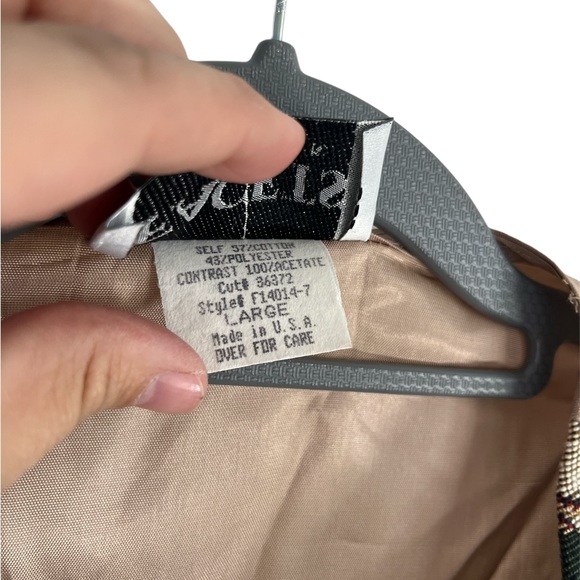 🌼 Vintage Christmas Tapestry Vest 🎄 NWT 🎄 - Picture 4 of 7